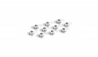 XRAY 303125 ALU SHIM 3 X 6 X 3.0 MM 10 PZ Ultima Occasione