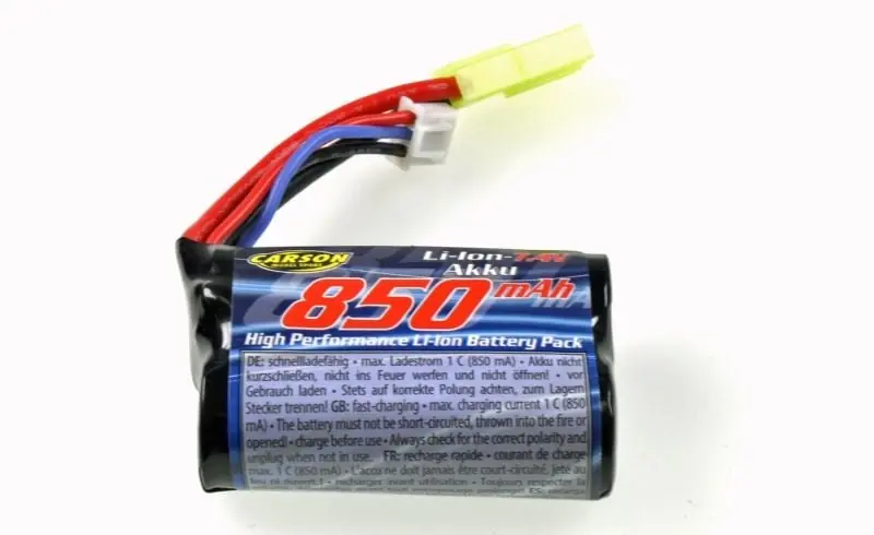 Promozione BATTERIA Li-Ion 7,4V / 850 mAh Carson 500608147