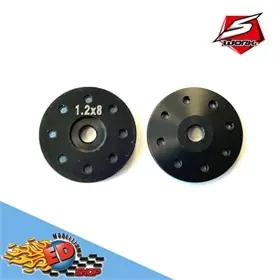 Super Prezzo SWORKz S35 Series BBS System Shock Piston 1.2mmX8 Straight Holes (BK)