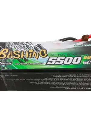 Gens ace G-Tech 5500mAh 4S 14.8V 60C HardCase RC car Lipo Battery – 4 Celle Quantità Limitata