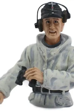 1/16 Figure Tank Commander Winter Camouflage Subito Disponibile