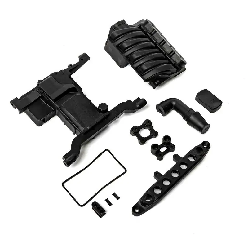 SCX6 Front Servo Mount/Engine Cover/Seals Must-Have