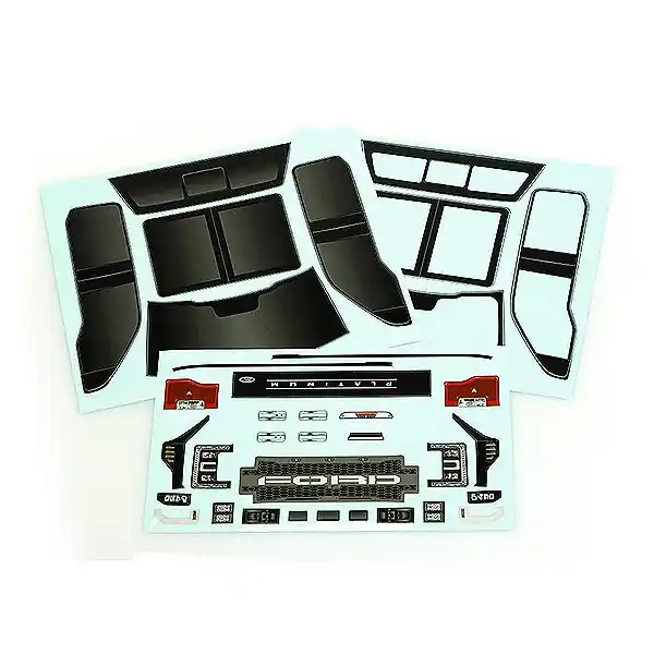 CEN FORD F450 DECAL SHEET – (CEN-CD0961) Non Perdere