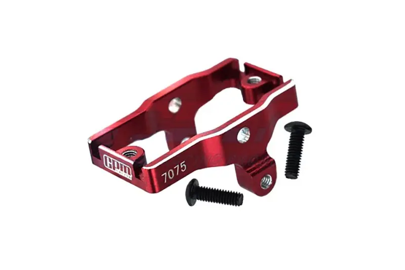 Supporto servo in alluminio 7075-T6 rosso per TRX-4M Promozione Esclusiva