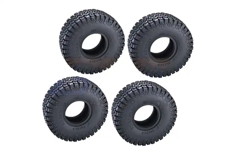 Saldi Pneumatici High-Grip 1.0 con inserti 53×20,5mm (4 pz) per TRX-4M / SCX24