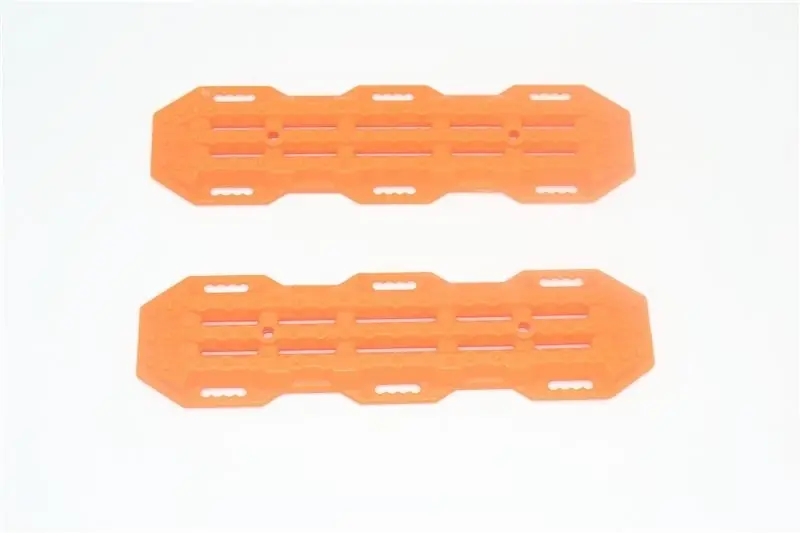 Spedito Oggi ACCESSORI SCALA SCHEDA TRAZIONE 1/10 VERSIONE CRAWLER A-2PCS GPM ROADTECH ACCESSORI SCALA TRX4 DEFENDER arancione