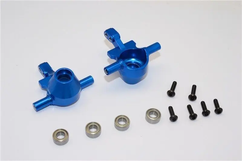 BRACCIO ANTERIORE IN LEGA CON CUSCINETTO – SET 1PR blu GPM TAMIYA TT02 Bestseller