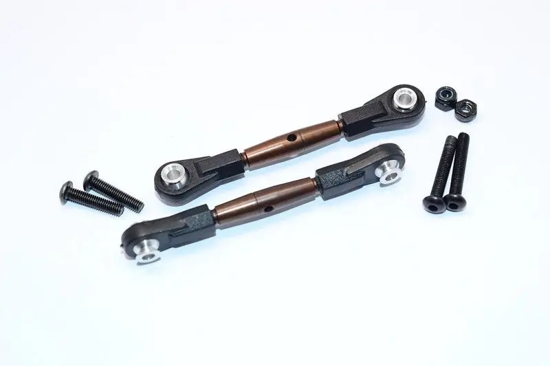 Ultima Occasione TIRANTE SUPERIORE POSTERIORE A MOLLA IN ACCIAIO CON ESTREMITÀ IN PLASTICA – 1PR GPM TAMIYA TT02B
