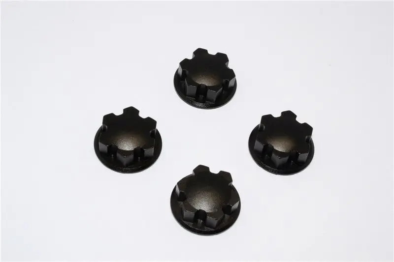 BLOCCARUOTA IN ALLUMINIO – 4PZ nero GPM TRX XMAXX 8S 6S Professionale