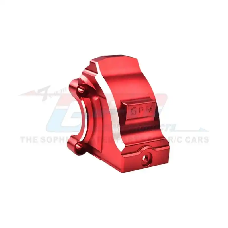Carter differenziale in alluminio rosso anteriori/posteriori per X-Maxx e XRT Spedizione Espresso