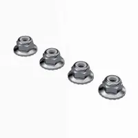 Saldi Wide Flanged Nyloc Nut M4 (4)