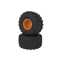 Economico dBoots Chevron MT Tire Set Glued Orange