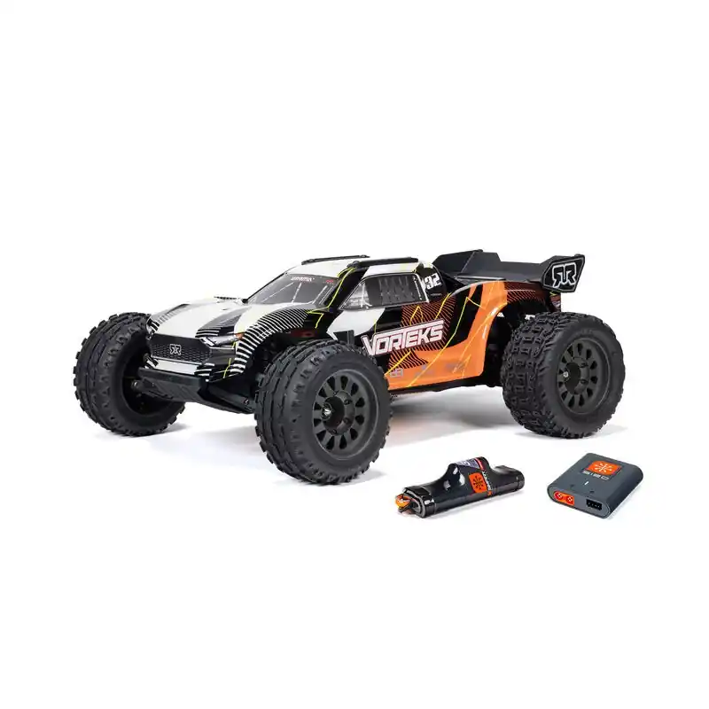 Compra Adesso 1/10 VORTEKS MEGA 550 2WD Stadium Truck RTR with Battery & Charger Orange