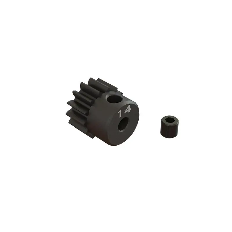 Pinion Gear 14T 0.8Mod 1/8 Bore CNC Steel Spedizione Espresso