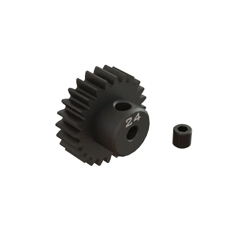 24T 0.8Mod 1/8 Bore CNC Steel Pinion Gear Compra Online