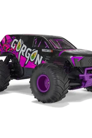 1/10 GORGON 2WD RTR Brushed Monster Truck (con batteria e carica) Purple Ultima Occasione