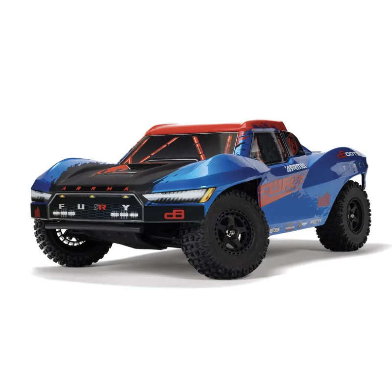 1/10 FURY 223S BLX Brushless 2WD Short Course Truck RTR with DSC Blue Ultime Pezzi