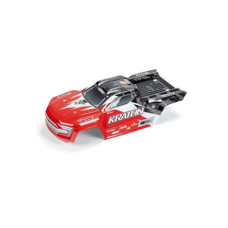 Promozione Esclusiva Painted Decaled Trimmed Body Red/Black Kraton 4×4