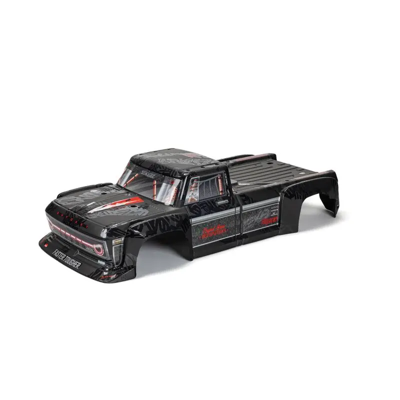 1/5 OUTCAST 8S Painted Decaled Trimmed Body Black Più Venduto