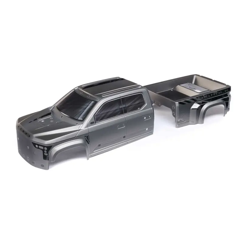 BIG ROCK 6S BLX Painted Decaled Trimmed Body Gunmetal Offerta Lampo