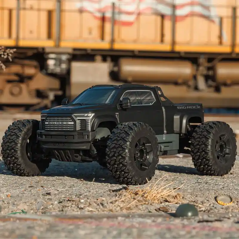 1/10 BIG ROCK 223S DSC 4X4 RTR Brushless Monster Truck, Nero Offerta Del Giorno