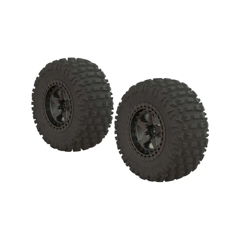 Dboots ‘Fortress SC’ Tire Set Glued Gun Metal (2) Ordina Subito