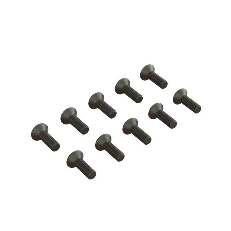 Flat Head Hex Machine Screw M2.5x8mm (10) Esclusivo