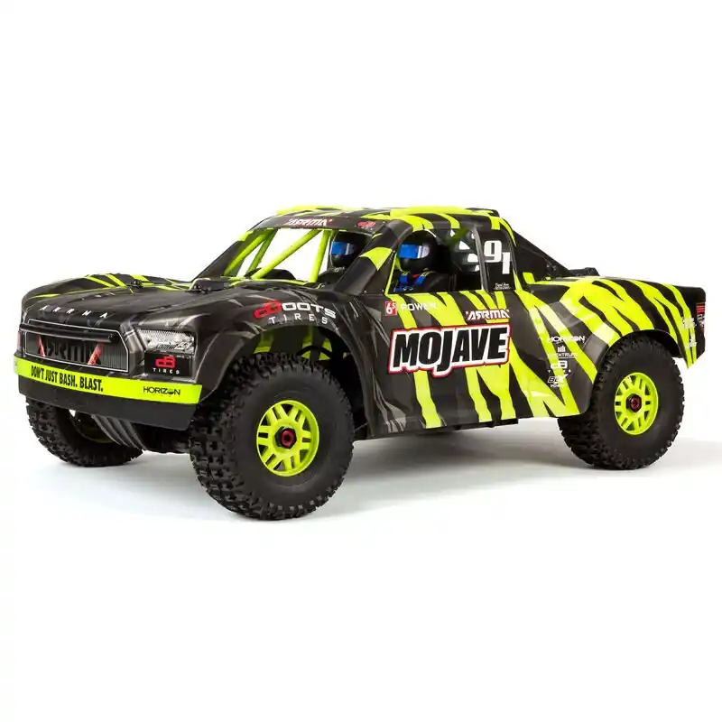 1/7 MOJAVE 6S V2 4X4 BLX Desert Truck with Spektrum Firma RTR Green/Black Novità