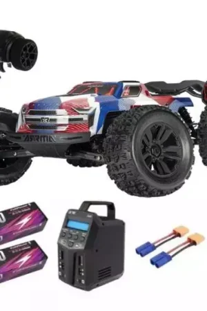1/8 KRATON 4X4 6S BLX BRUSHLESS V6 SPEED TRUCK RTR (Blue/Red) Bestseller