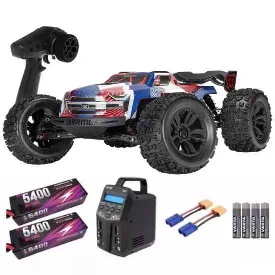 1/8 KRATON 4X4 6S BLX BRUSHLESS V6 SPEED TRUCK RTR (Blue/Red) Bestseller
