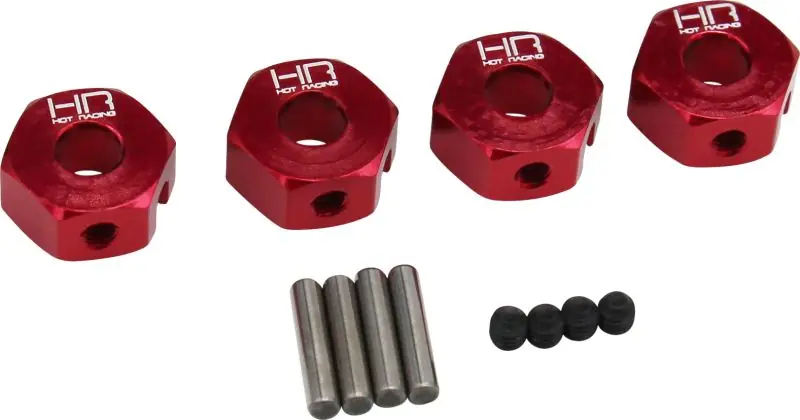 Solo Oggi ATF10A02 12mm Aluminum Wheel Hub Adapter 1/10 Granite Senton BR (4)