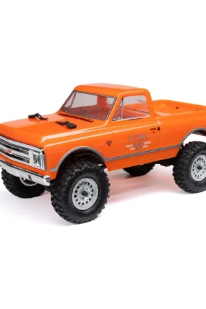 1/24 SCX24 1967 Chevrolet C10 4WD Brushed Truck RTR Orange Più Venduto