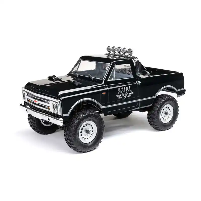 Offerta Speciale 1/24 SCX24 1967 Chevrolet C10 4WD Brushed Truck RTR Black