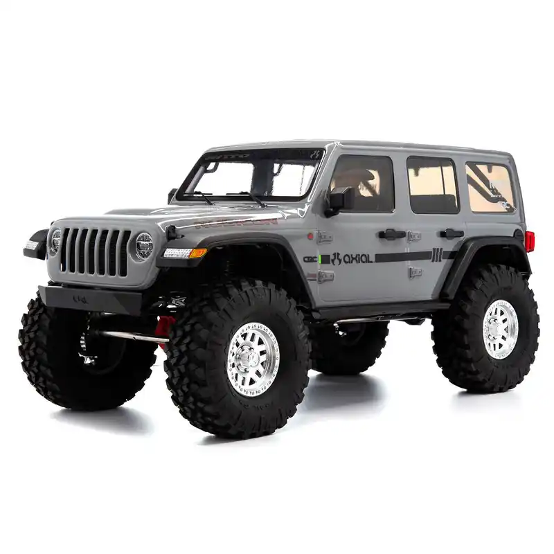 Quantità Limitata 1/10 SCX10 III Jeep JLU Wrangler 4X4 Rock Crawler with Portals RTR Gray