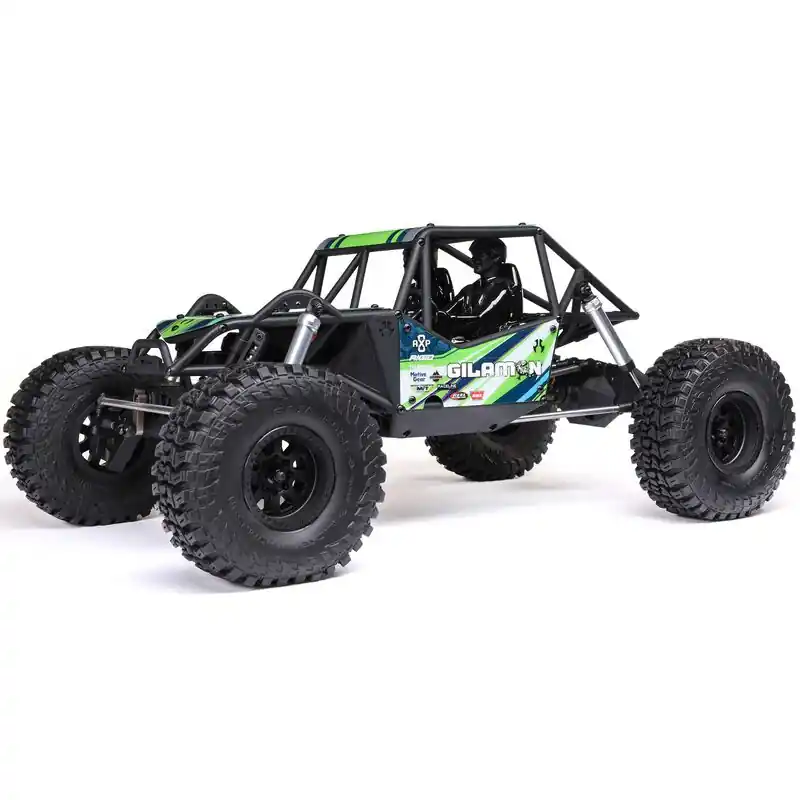 1/8 AXP8 Gilamon 2.2 4X4 RTR Brushed Trail Buggy, Green Offerta Speciale