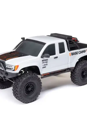 1/10 SCX10 III Base Camp 4X4 Rock Crawler Brushed RTR White Prezzo Ridotto