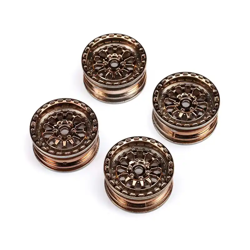 Black Rhino Wheel 1.0 7mm Hex (4) SCX24 Compra Oggi Stesso
