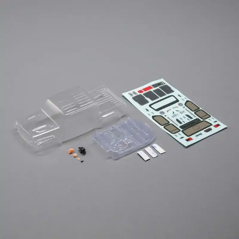 Body Set Clear SCX24 Jeep JT Gladiator Esclusivo