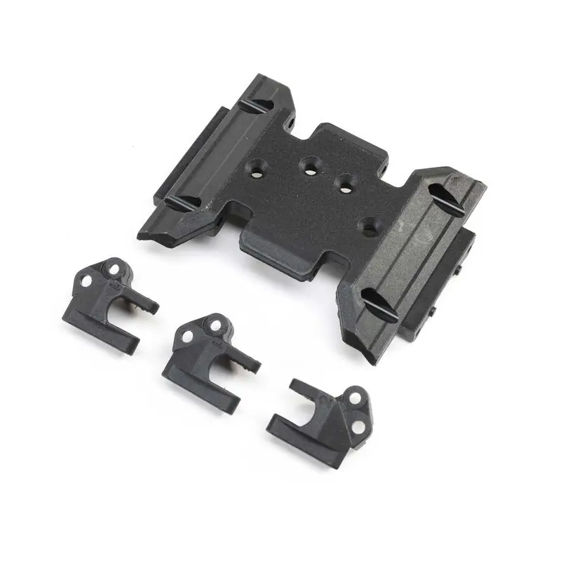Popolare Skid Plate & Upper Link Mounts SCX10 III BC