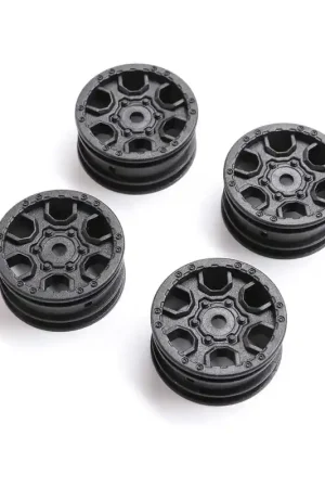 1.0 Ford Bronco Wheel Black (4) SCX24 Affare