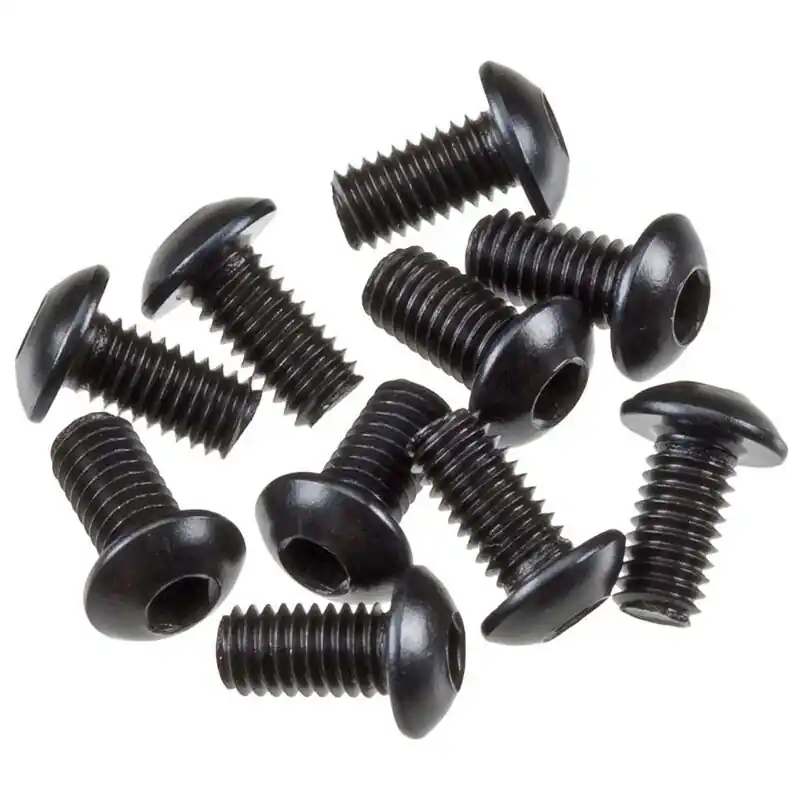 Affare Hex Socket Button Head Black M3x6mm (10)