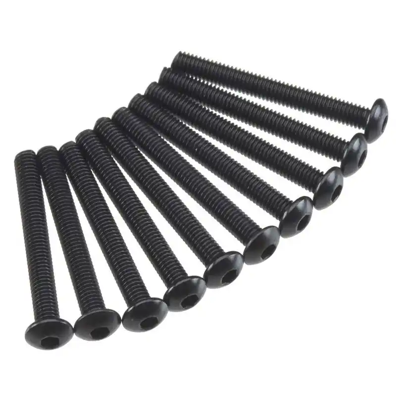 Scelto Dai Clienti Hex Socket Button Head M3x25mm Black (10)