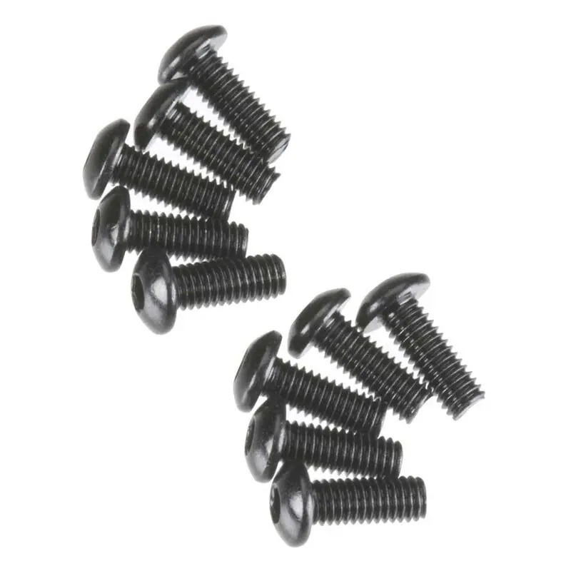 Nuovo Arrivo Hex Socket Button Head M3x8mm Black Oxide (10)