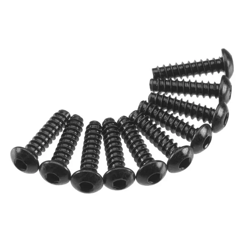 Offerta Speciale Hex Tap Button Head M3x12mm Black (10)