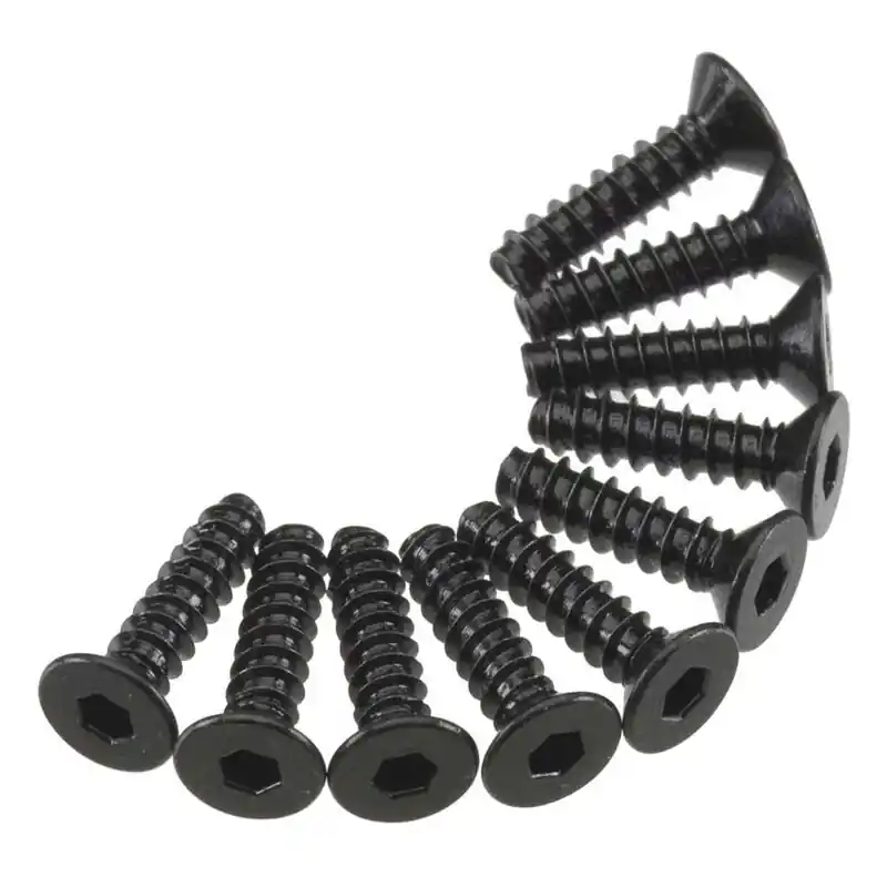Hex Socket Tap Flat Head M3x12mm Black (10) Miglior Prezzo