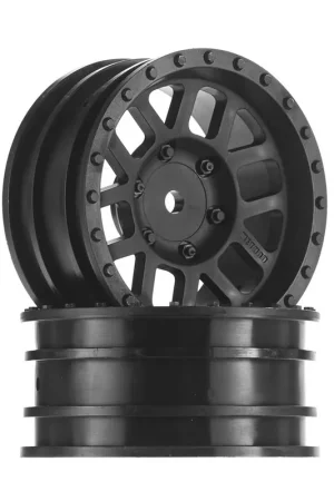 1/10 1.9 Method Mesh Wheels 12mm Hex Black (2) Reso Gratuito