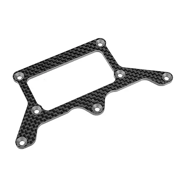 CORALLY REAR POD LOWER PLATE SSX12 GRAPHITE 2.5MM 1 PC Prezzo Ridotto