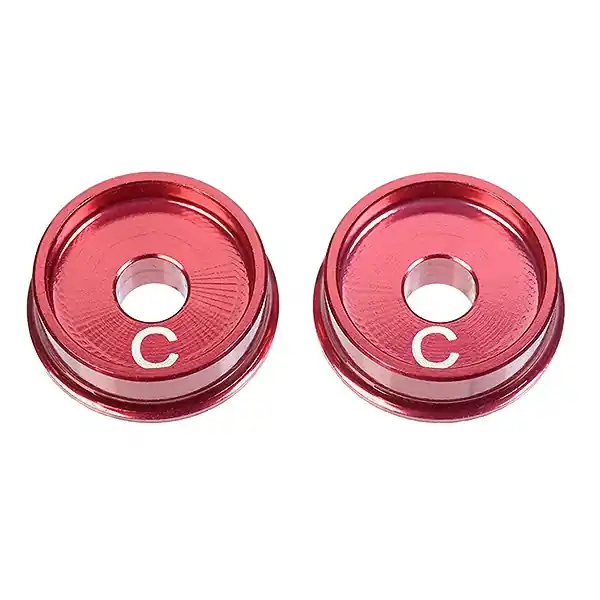 CORALLY ALUM. LOWER ARM CAP SSX12 C 2.0MM 2 PCS Prezzo Di Fabbrica