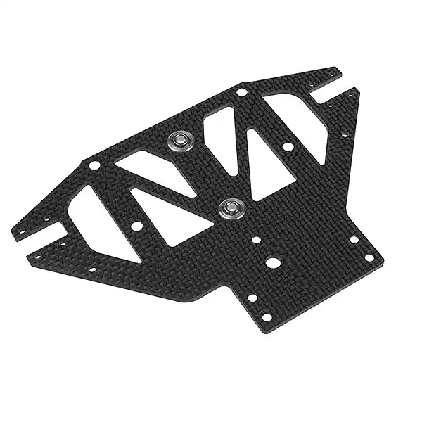 Super Prezzo CORALLY FRONT LOWER SUSPENSION PLATE SSX8R 3K CARBON SPHERIC