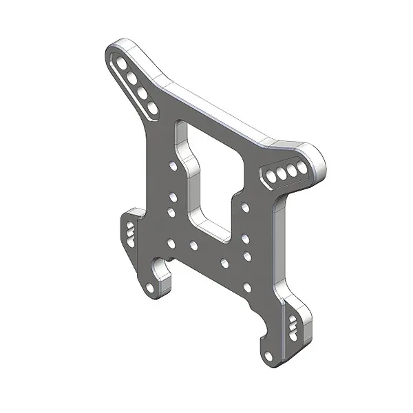 Più Venduto CORALLY SHOCK TOWER 5MM ALUMINUM REAR 1 PC